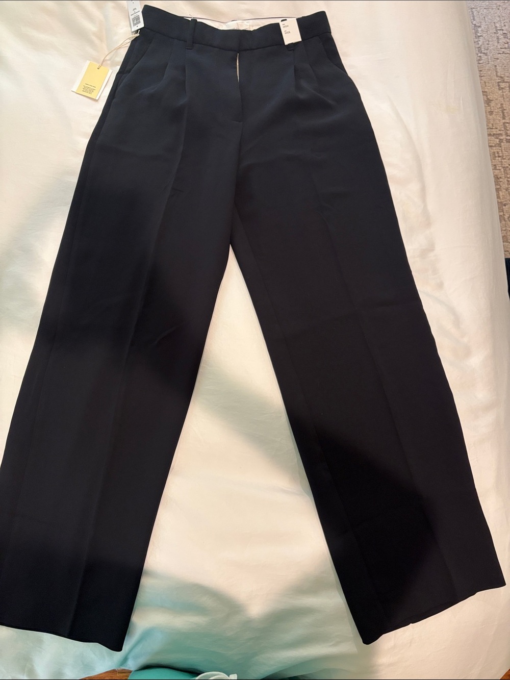 Aritzia Black Wide Leg Trousers